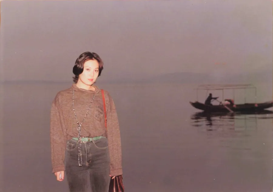 Esther beside the water, before America