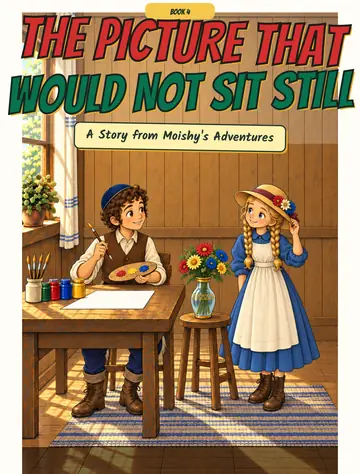 Cover of Book 4, The Picture That Would Not Sit Still