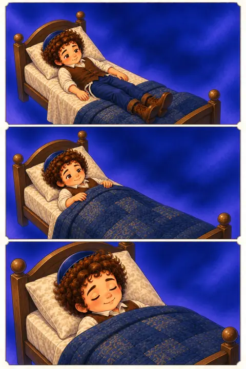 Illustration from Book 5, The Couch That Swallowed Moishy