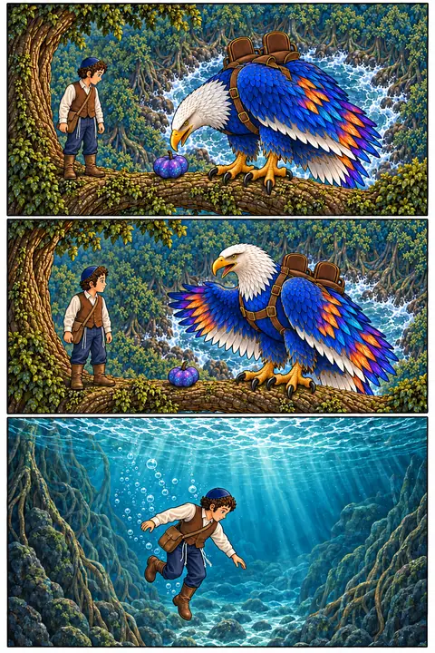 Illustration from Book 10, The Shovel That Would Not Stop