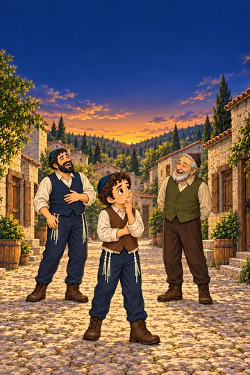 Cover illustration for Book 11, The Village That Could Not Stop Laughing